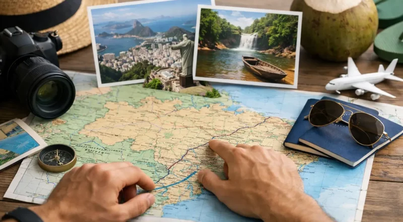 Two Week Brazil Route Example