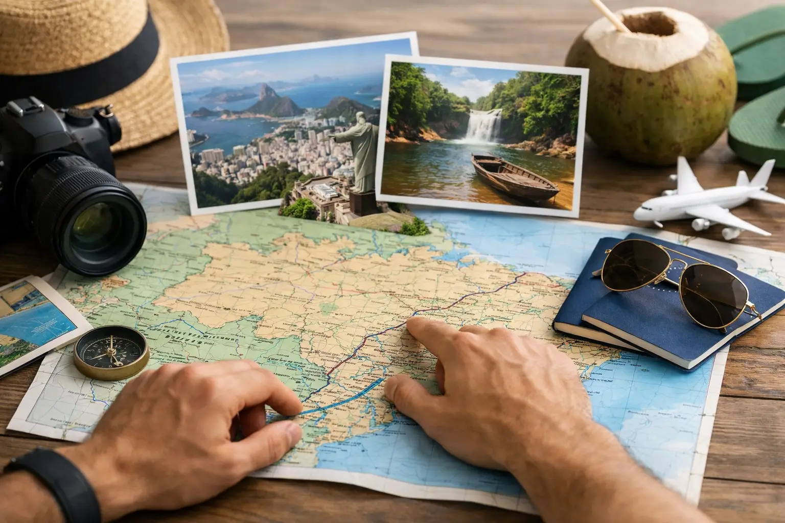 Two Week Brazil Route Example