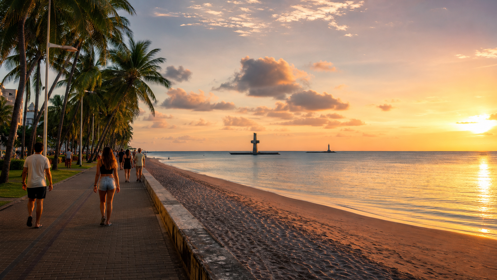 Ponta Verde sunset