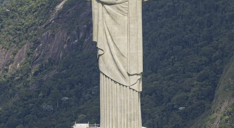 Cristo Redentor no alto do Corcovado, Rio de Janeiro